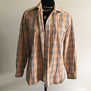 Burberry women’s Button Down Top Size 40 US 6